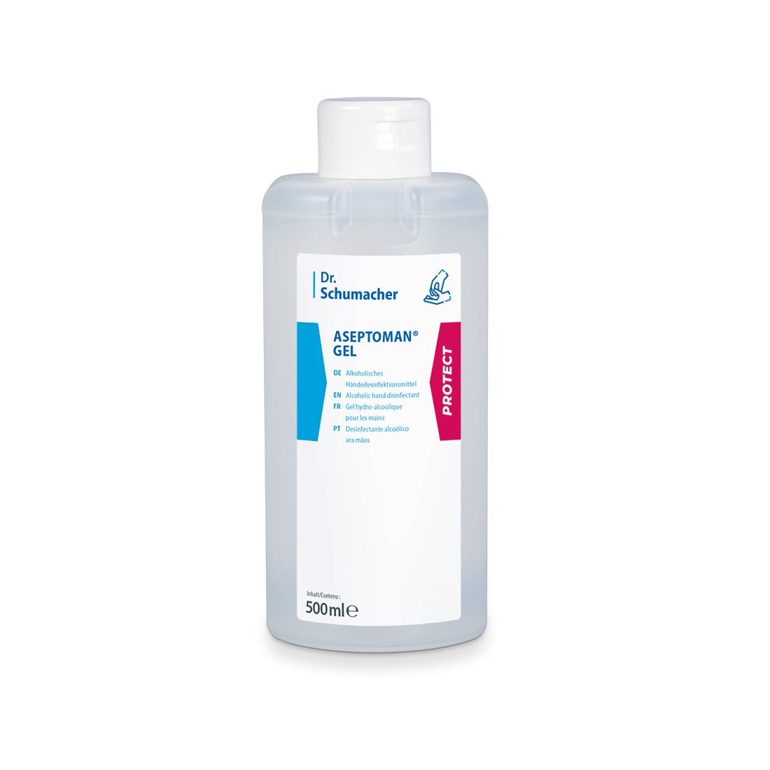 ASEPTOMAN® GEL alkoholisches Händedesinfektionsgel Spenderflasche 500 ml_PZN 101