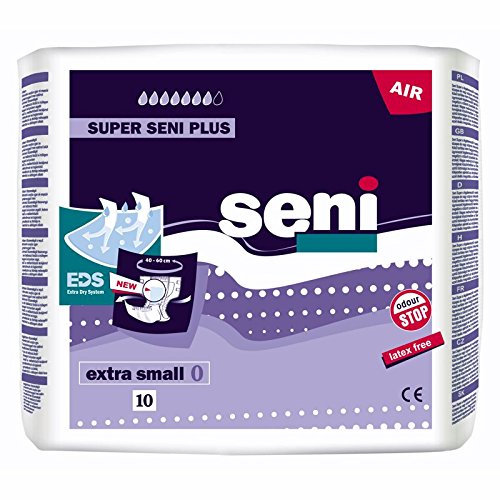 Super Seni Plus Windelhose, Größe XS, 1800 ml, 10 Stück