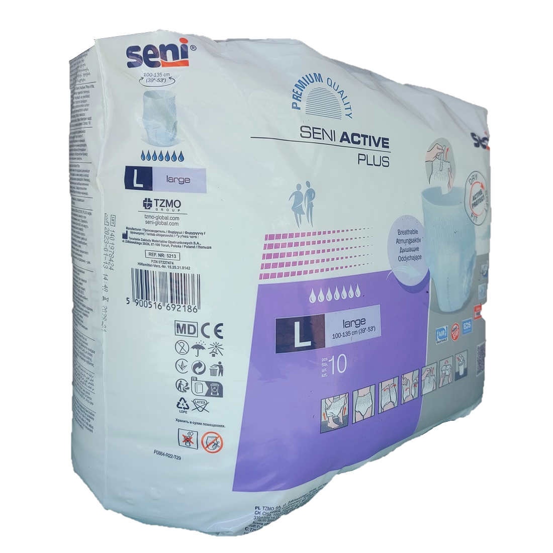 SENI ACTIVE PLUS Inkontinenzslips, Größe L, 2000 ml, 10 Stück_SA_1.1.jpg
