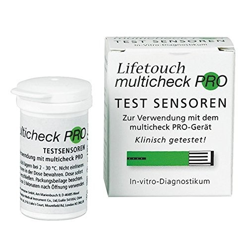 Lifetouch Multicheck Cholesterin Teststreifen